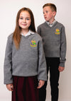 St. Columbas College Jumper, Grey