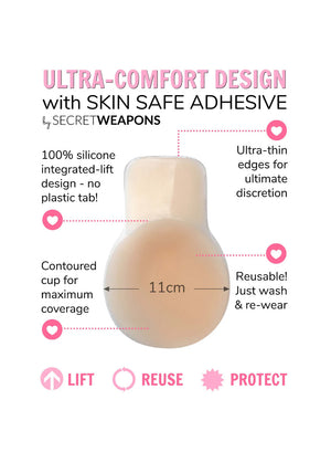 Secret Weapons Lift Ups Reusable Breast Lifting