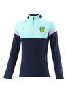 O’Neills Girls Donegal GAA Sedona Half Zip Top, Blue