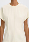 Selected Femme Era Basic Oversized T-Shirt, Cream
