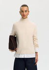 Selected Femme Manja Long Sleeve Top, Off-White