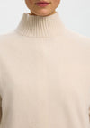 Selected Femme Manja Long Sleeve Top, Off-White
