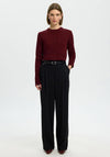 Selected Femme Thea Wool Cardigan, Wine