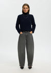 Selected Femme Lulu Knitted Jumper, Navy