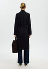 Selected Femme Zia Wool-blend Long Coat, Black