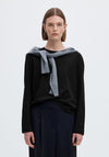 Selected Femme Essential Long Sleeve Top, Black