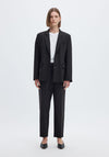 Selected Femme Rita-Ria Tailored Trousers, Black