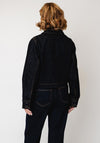 Selected Femme Shelly Cropped Denim Jacket, Dark Blue