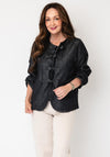 Selected Femme Baria-Bora Denim Jacket, Grey