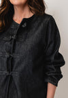 Selected Femme Baria-Bora Denim Jacket, Grey