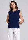 Selected Femme Calli Sleeveless Top, Navy