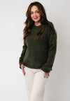 Selected Femme Lulu Knitted Jumper, Green