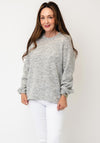 Selected Femme Lulu Knitted Sweater, Grey