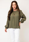 Selected Femme Jonna Blouse, Green