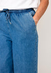 Selected Femme Relaxed High Waisted Jeans, Medium Blue Denim
