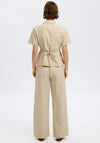 Selected Femme Blazer Style Top, Beige