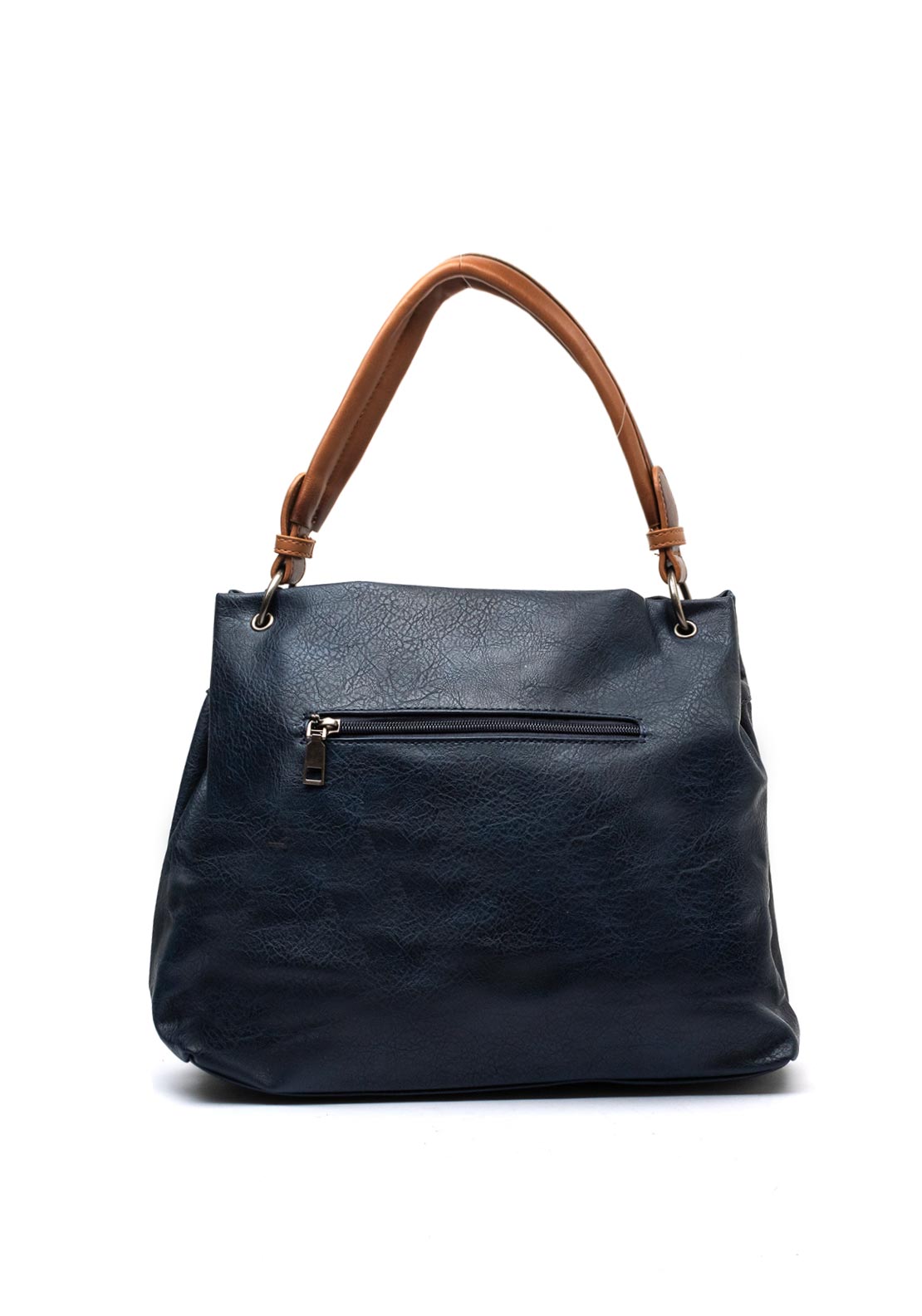Zen Collection Satchel Shoulder Bag, Navy