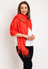 Serafina Collection Pashmina & Brooch Gift Set, Flame