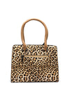 Zen Collection Leopard Print Grab Bag, Soil Multi