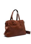 Zen Collection Patterned Strap Crossbody Bag, Brown