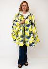 Serafina Collection One Size Sky Rain Poncho, Lime Green