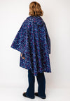 Serafina Collection One Size Star Rain Poncho, Navy