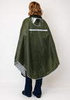 Serafina Collection One Size Rain Poncho, Green
