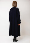Serafina Collection One Size Wool Blend Coat, Navy