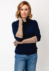 Serafina Collection Cotton Blend Long Gloves, Taupe