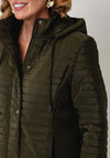 Serafina Collection Waterproof with Hood Coat, Green