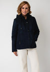 Serafina Collection Waterproof with Hood Coat, Navy