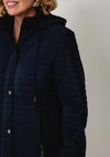 Serafina Collection Waterproof with Hood Coat, Navy