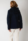 Serafina Collection Waterproof with Hood Coat, Navy