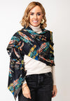 Serafina Collection Geometric Print, Black