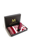 Serafina Collection Scarf And Umbrella Gift Set, Burgundy