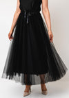 Serafina Collection One Size Tulle Skirt, Black