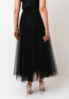Serafina Collection One Size Tulle Skirt, Black