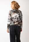 Sunday Animal Print Jersey Top, Brown