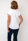 Serafina Collection Morning Bloom Graphic T-Shirt, White