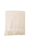 Sheelin Chevron 150x200cm Throw, Cream