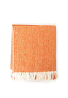 Sheelin Chevron 150x200cm Throw, Orange