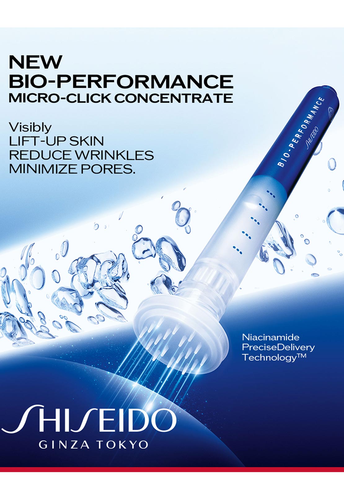 Shiseido Bio-Performance Micro-Click Concentrate Serum, 1.4ml