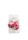 Siena Girls Bow Hair Bobbles and Glitter Clips Set, Baby Pink