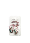 Siena Girls Unicorn Hair Bobbles and Glitter Clips Set, Pink