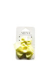 Siena Girls Set of 3 Bows, Yellow