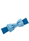 Siena Baby Girl Bow Headband, Navy