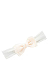 Siena Baby Girl Bow Headband, Cream