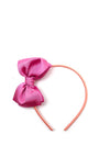 Siena Girls Bow Headband, Purple