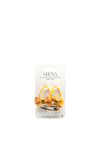 Siena Girls Bow Hair Bobbles and Glitter Clips, Mustard