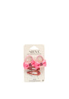 Siena Girls Bow Hair Bobbles and Glitter Clips, Pink